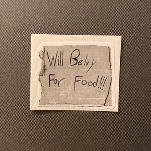 Fred Beckey - Will belay for food sticker by Patagonia (rare)